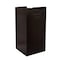 Alpine Industries Black 40 Gallon Wood Receptacle Enclosure with Drop Hole and Tray Shelf ALP476-BLK - alternate 8